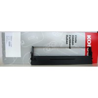 Kores 2249475 Ruban de haute qualite en nylon compatible avec Imprimante BDT 12,7 mm Noir