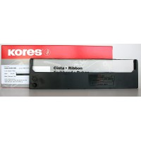 Kores 2249447 Ruban de haute qualite en nylon compatible avec Imprimante C-Itoh 8 mm x 14 m Noir