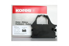 Kores 2249476 Ruban de haute qualite en nylon compatible avec Imprimante Esco m 12,7 mm x 8 m Noir