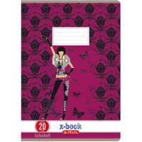 3322708 Cahier, DIN A4, UVS, lineature 26/quadrille
