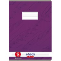 3324407 Cahier, DIN A5, lineature 4/ligne