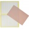 Cahier format A5, papier sans bois, quadrille, 80 g/m², 32 feuilles, blanc A5, 2. Annee scolaire, Lineature 2