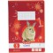 Cahier format A5, papier sans bois, quadrille, 80 g/m², 32 feuilles, blanc A5 Lineature 05