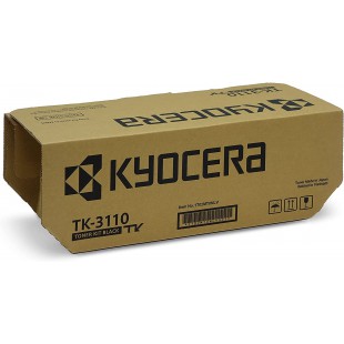 Toner Kyocera TK-3110 d'origine. Noir, 15 500 pages ISO 19752, compatible ECOSYS FS-4100DN, FS-4200DN
