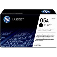 HP 05A CE505A pack de 1, toner d'origine, imprimantes HP Laserjet, noir
