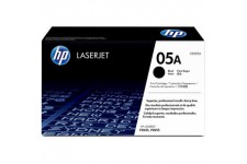 HP 05A CE505A pack de 1, toner d'origine, imprimantes HP Laserjet, noir