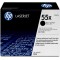 HP 55X CE255X pack de 1, haut rendement, toner d'origine, imprimantes HP LaserJet, noir