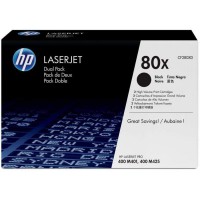 HP Pack 2 Cartouches Laser Noires XL CF280XD