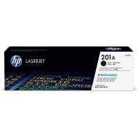 HP 201A CF400A Toner Authentique pour HP Color LaserJet Pro, Noir