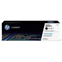 HP 201X CF400X Toner Noir grande capacite Authentique pour HP Color LaserJet Pro M252 / M274 / M277