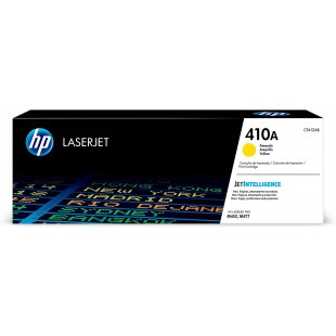 HP 410A CF412A Toner Jaune Authentique pour HP Color LaserJet Pro M377 / M452 / M477