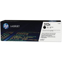 HP 312X Toner Noir LaserJet Grande Capacite Authentique (CF380X), pour imprimantes HP Color LaserJet Pro MFP M476dn/M476dw/M476n