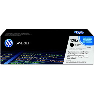 HP 125A toner LaserJet noir authentique (CB540A)