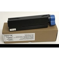 Toner OKI 45807106 pour B412dn B432 B512 MB472 MB492 MB562 dn dnw - Noir - 7.000 Pages - Regenere Made in Italy