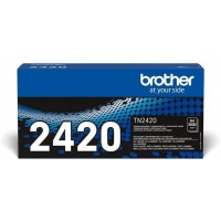Brother TN2420 - Cartouche Originale de Toner Noire - Autonomie de 3000 Pages - Pour Imprimante Laser Serie L2000