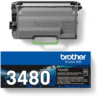 Brother TN-3480 Toner compatible avec Imprimantes HL-L6250DN/L6300DW/L6400DW/L6400DWTT Noir