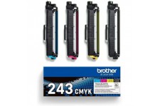 Brother TN-243CMYK Cartouche de Toner Original Imprime jusqu'a  1000 Pages, Cyan, Magenta, Jaune, Noir