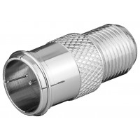 Adaptateur coaxial prise F (rapide) - prise F