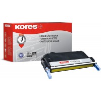 Kores cartouche de toner pour Color LaserJet 4700 modele 10000 pages Jaune