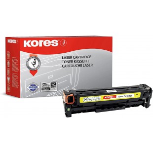 Kores G1218RBG Cartouche laser de haute qualite compatible avec Imprimante HP Color LaserJet Jaune