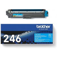 Brother Toner TN-246C Cyan (ca. 2200 Pages) - s'adapte DCP-9022CDW, HL-3142CW, HL-3152CDW, HL-3172CD