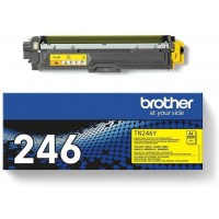 Brother Toner TN-246Y jaune (ca. 2200 Pages) - s'adapte DCP-9022CDW, HL-3142CW, HL-3152CDW, HL-3172C