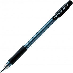 PILOT 13392 Stylo-bille BPS-GP ecriture moyenne 0,5 mm encre Douce Corps Translucide Grip Prehension Rechargeable