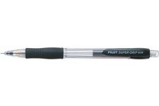 Pilot Super Grip H-187 Crayon mecanique (Noir, plastique, rond, metal)