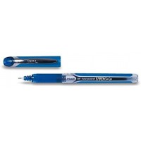 Pilot V10 Grip Hi-Tecpoint Lot de 10 stylos roller a encre liquide pointe 1.0 mm - Bleu