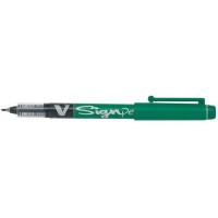 PILOT Stylos feutre V Sign Pen Pte moyenne 0,6 mm Vert
