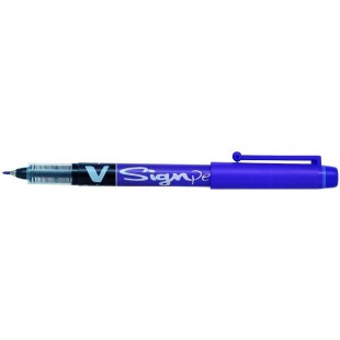 PILOT Stylos feutre V Sign Pen Pte moyenne 0,6 mm Violet