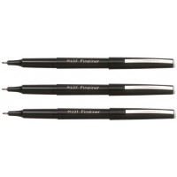 PILOT Lot de 3 Feutres extra fin Fineliner extra fin 0,4 mm noir