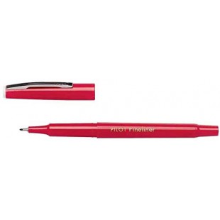 PILOT Feutres extra fin Fineliner extra fin 0,4 mm rouge