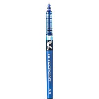Pilot Roller inchiostro liquido V5 Punta 0,5 mm (Penna singola) - Blu