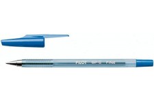 PILOT 11018 Stylo-bille BP-S ecriture fine 0,3 mm encre Douce pointe Indeformable Rechargeable Corps Translucide