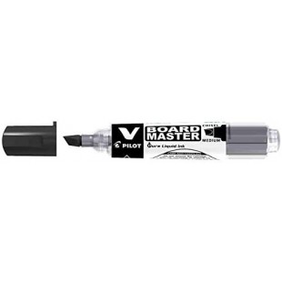 PILOT Marqueurs Rechargeable V BOARD MASTER Begreen Pte Biseaute Moyenne Noir