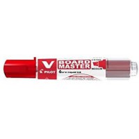 PILOT Marqueurs Rechargeable V BOARD MASTER Begreen Pte Biseaute Moyenne Rouge