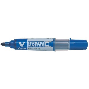 Pilot - V-Board Master - Marqueur effacable a sec - Pointe ogive - Bleu