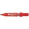 - Ecriture - Marqueur Permanent V-Super Color pointe biseautee moyen rouge