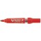 - Ecriture - Marqueur Permanent V-Super Color pointe biseautee moyen rouge