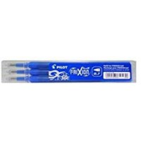 Lot de 3 : PILOT Recharges friXion Ball (BLS-FR7) Bleu