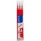 Lot de 3 : Pilot - FriXion Ball - recharges - Rouge - Pointe Moyenne