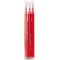 Lot de 3 : Pilot - FriXion Ball - recharges - Rouge - Pointe Moyenne