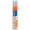 Lot de 3 : PILOT Recharges friXion Ball (BLS-FR7) Orange