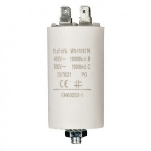 Capacitor 450V + Earth Référence d'origine 12.0uf / 450 v + earth