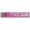 Lot de 3 : Pilot Frixion Point Recharges pour Roller Encre Gel Thermosensible Pointe Fine Rose