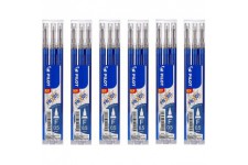 Lot de 3 : PILOT Recharges friXion Point (BLS-FRP5) Bleu