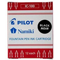 PILOT Lot de 12 cartouches d'encre Namiki pour stylo plume Capless Bleu