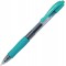 Pilot Ecriture Stylo Bille Encre Gel Retractable G-2 Moyen Turquoise