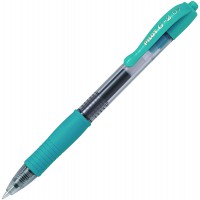Pilot Ecriture Stylo Bille Encre Gel Retractable G-2 Moyen Turquoise